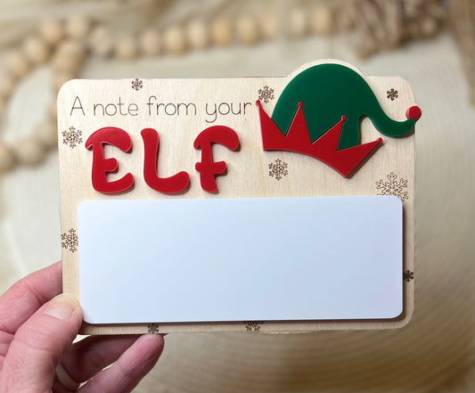 A note from your ELF