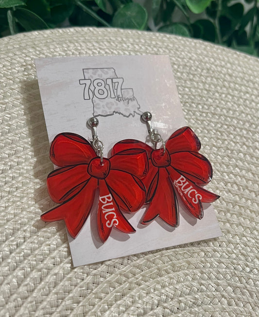 Custom Bow Earring